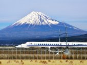 Fuji und Shinkansen